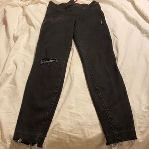 Spanx distressed women leggings size small